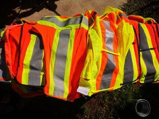 Men's safety vests