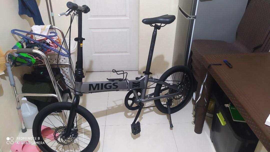 Migs folding sales bike