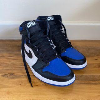 royal toe white laces