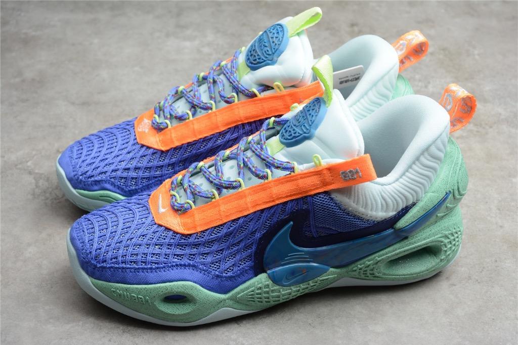 Nike Cosmic Unity Amalgam Green Glow Blue Orange DA6725 500 basketball shoes Euro 40 47