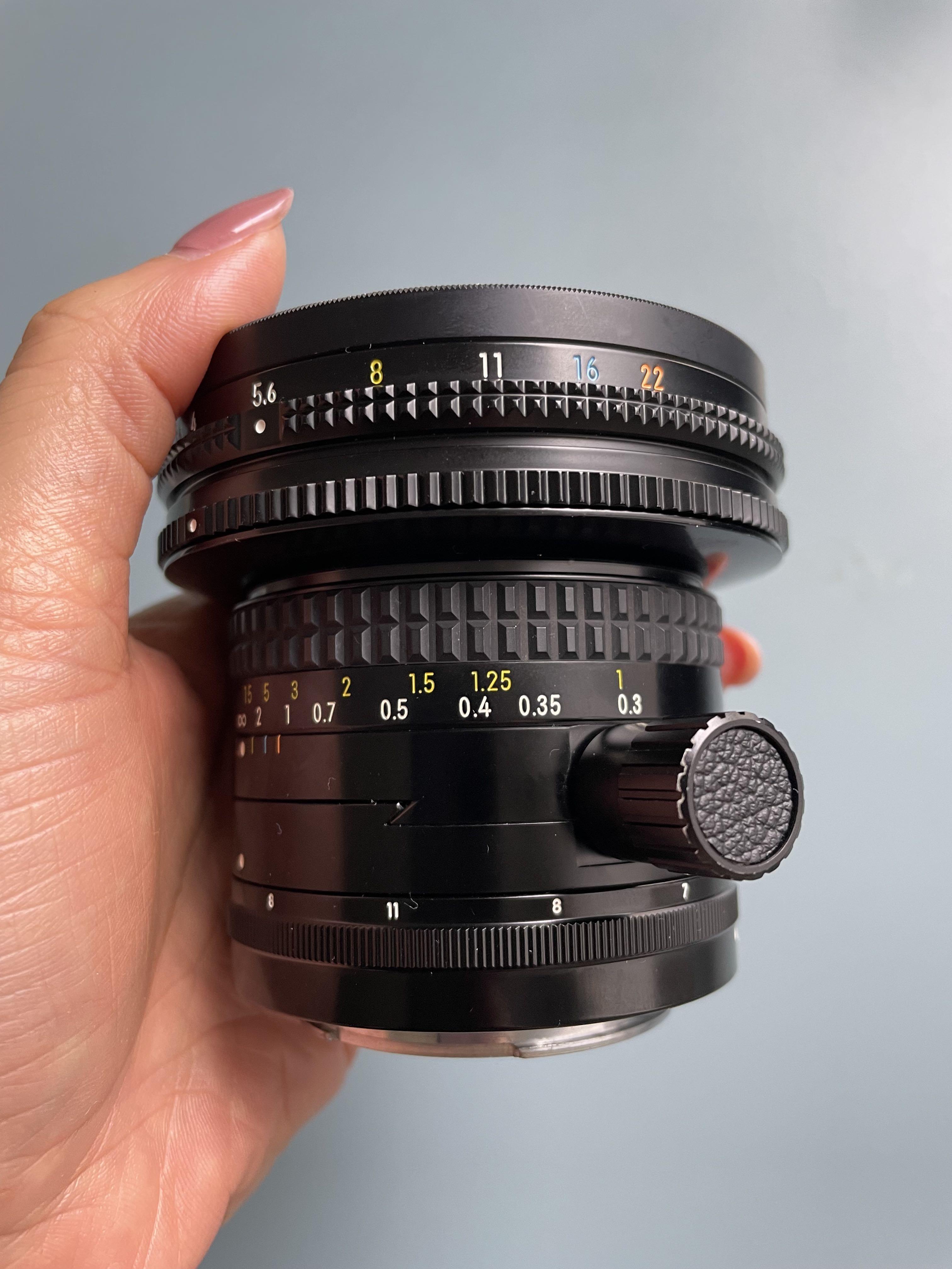 Nikon PC-Nikkor 28mm f3.5, 攝影器材, 鏡頭及裝備- Carousell