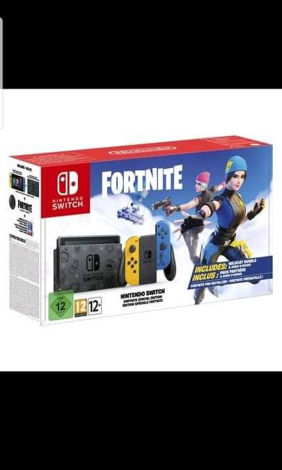 Nintendo Switch Fortnite Special Edition Uk Set Ready Stock Video Gaming Video Game Consoles On Carousell