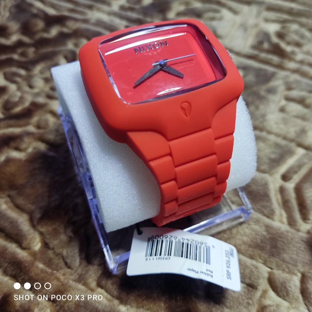 NIXON THE RUBBER PLAYER YES IT S REAL 9C Limited Edition NOS