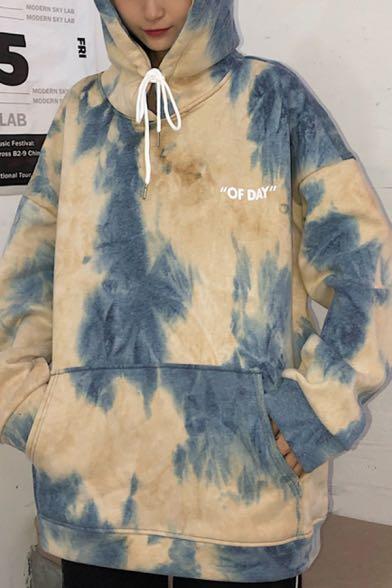 Of day outlet tie dye hoodie