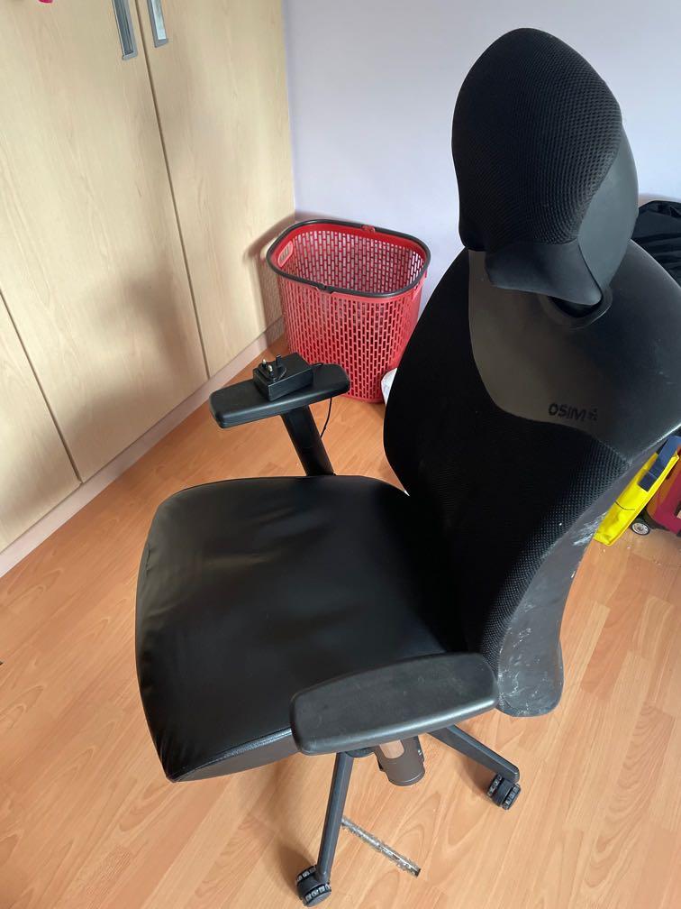 Osim office massage chair, Furniture & Home Living, Furniture, Chairs