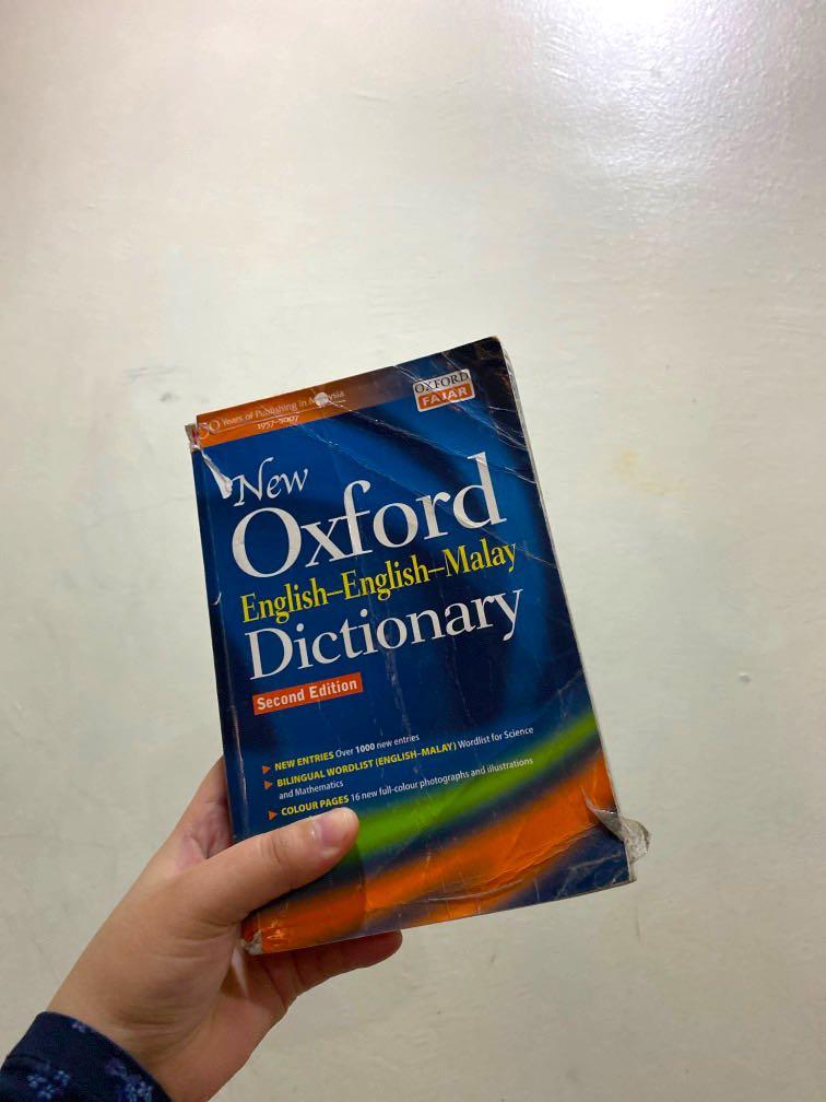 Oxford Dictionary Kamus Bahasa Melayu Bahasa Inggeris English 