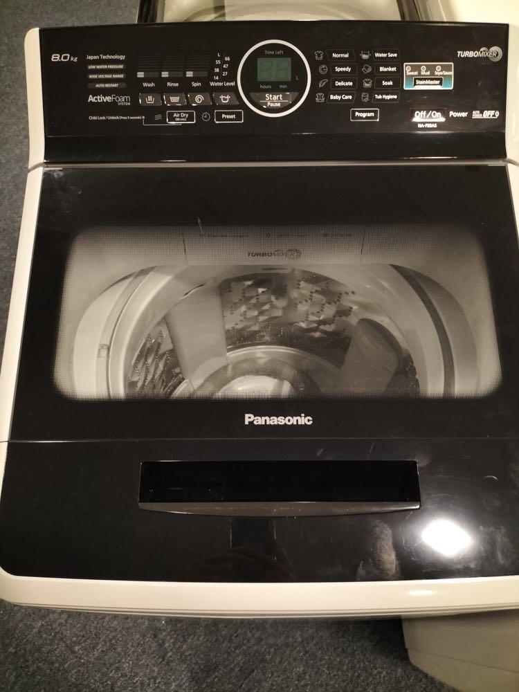 Panasonic NAF80A5 (8.0 KG) Washing Machine, TV & Home Appliances