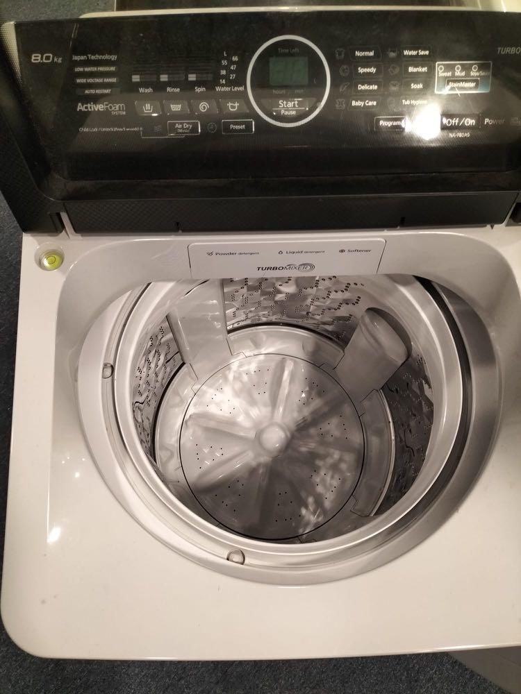 Panasonic NAF80A5 (8.0 KG) Washing Machine, TV & Home Appliances