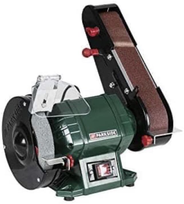 Parkside 2in1 240W Bench and Belt Sander, Hobbies & Toys, Stationery
