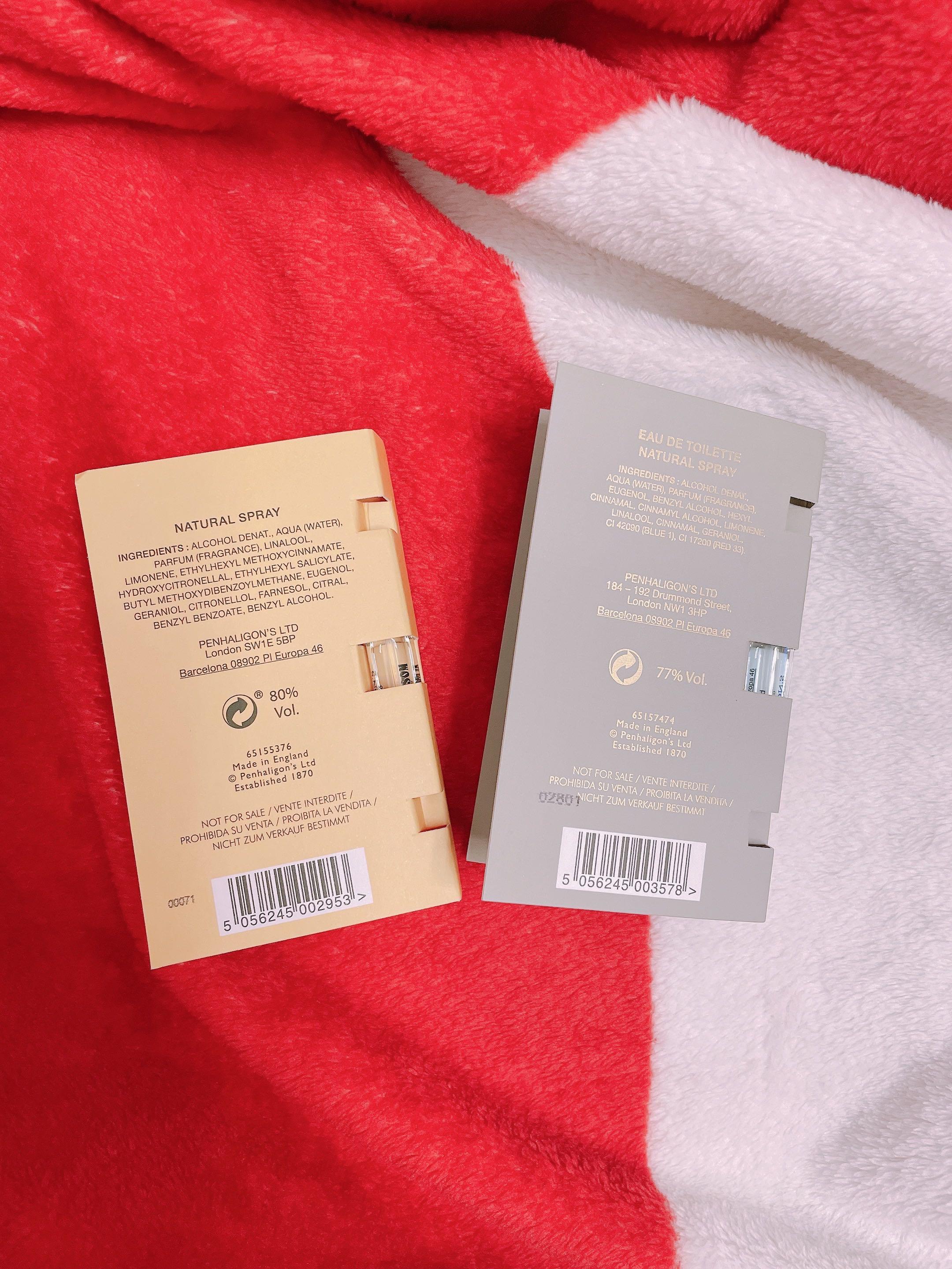 Penhaligon’s Orange Blossom Bluebell Sample 1.5ml, 美容＆化妝品, 頭髮護理, 沐浴