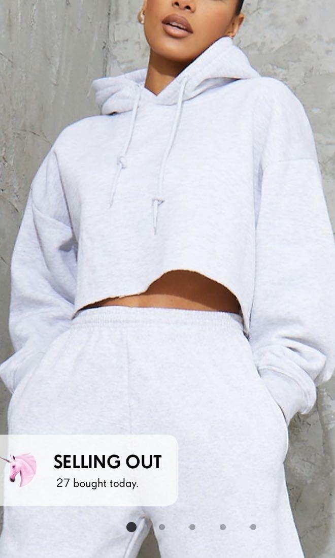 Plt 2025 cropped hoodie