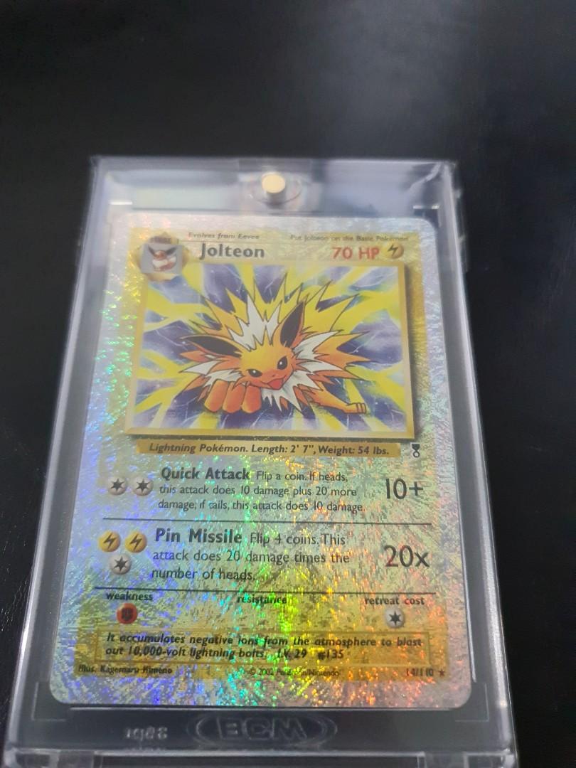 Jolteon 14 Pokémon card (Reverse Holo Foils) Legendary collections