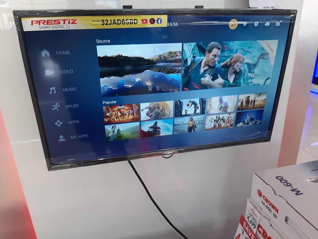 Prestiz 32 inch smart led tv, TV & Home Appliances, TV & Entertainment ...