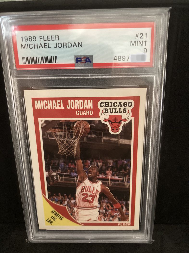 Michael jordan outlet 1989 fleer