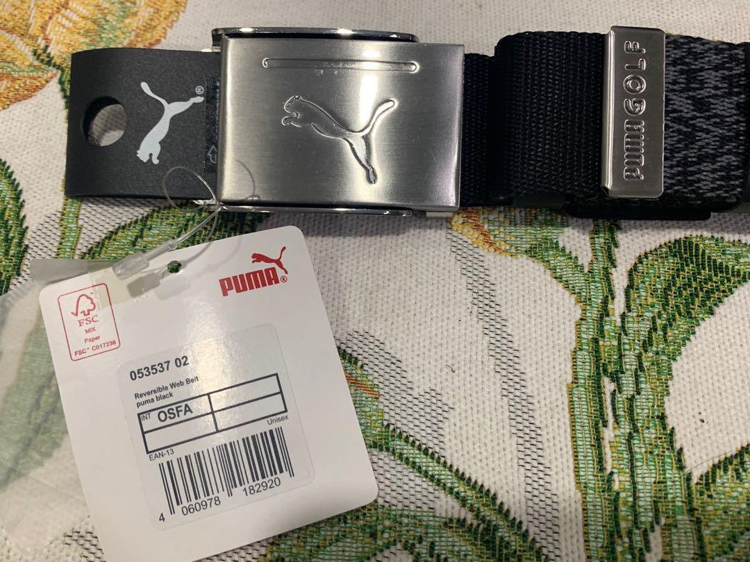 PUMA GOLF Reversible Belt Golf with FOC TM Golf Cap Men s Fashion