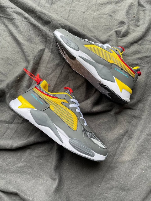 Puma rs sale x yellow