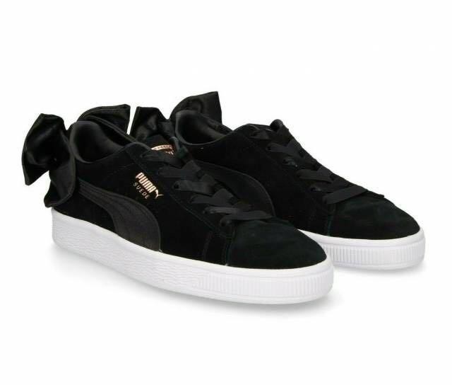 Puma Women s Suede Bow Sneakers Women s Fashion Footwear