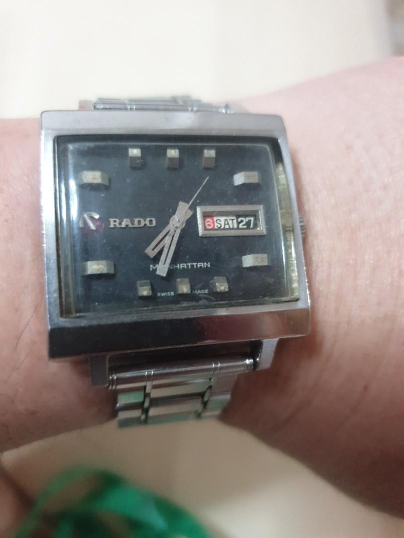Rado manhattan watch sale