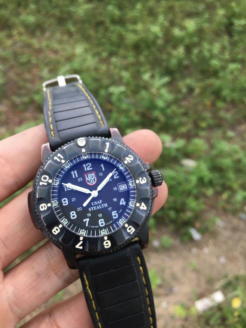 Rare Luminox Usaf Stealth F 117 Nighthawk