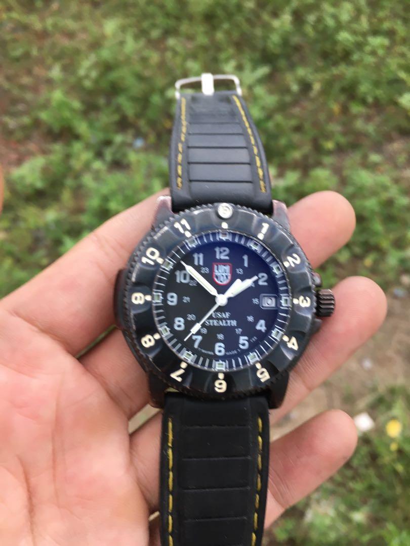 Rare Luminox Usaf Stealth F 117 Nighthawk