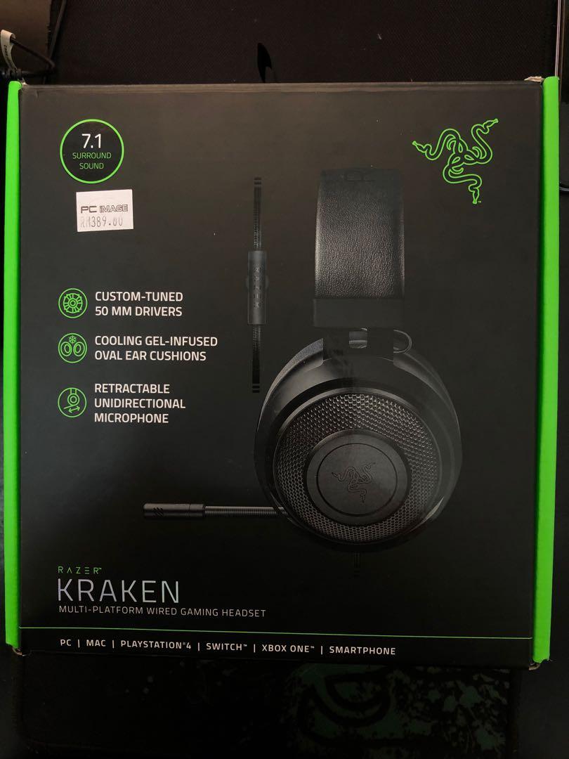 Razer hotsell kraken aux