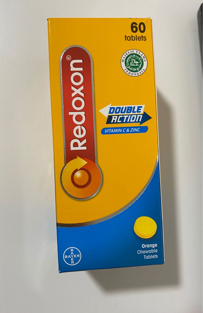 Redoxon Orange Chewable Vitamin C - 60 tablets, Health & Nutrition ...