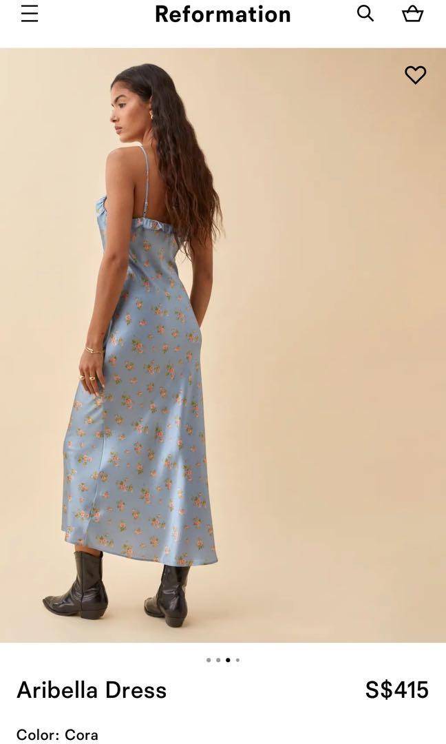Reformation hotsell cora dress