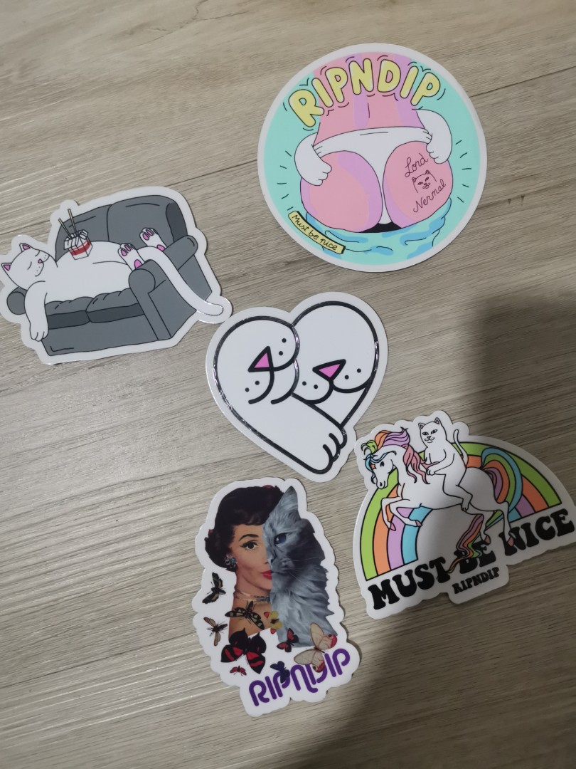Ripndip stickers, Hobbies &amp; Toys, Memorabilia &amp; Collectibles, Stamps ...
