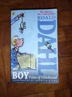 Ronald dahl the boy tales  of childhood and charlie and the chocolate factory