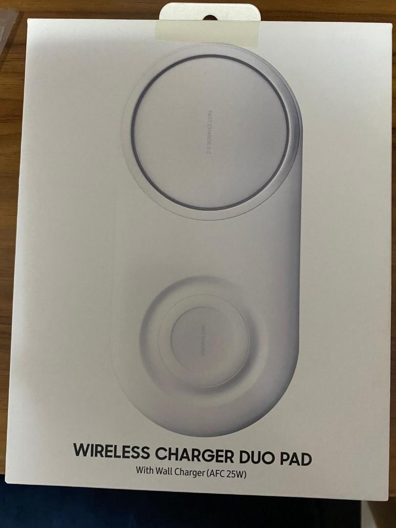 SAMSUNG Wireless Charger Duo Pad. *PRICE NEGOTIABLE*, Mobile Phones &  Gadgets, Mobile & Gadget Accessories, Chargers & Cables on Carousell