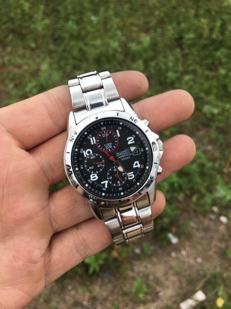 Seiko coutura chronograph on sale 100m manual