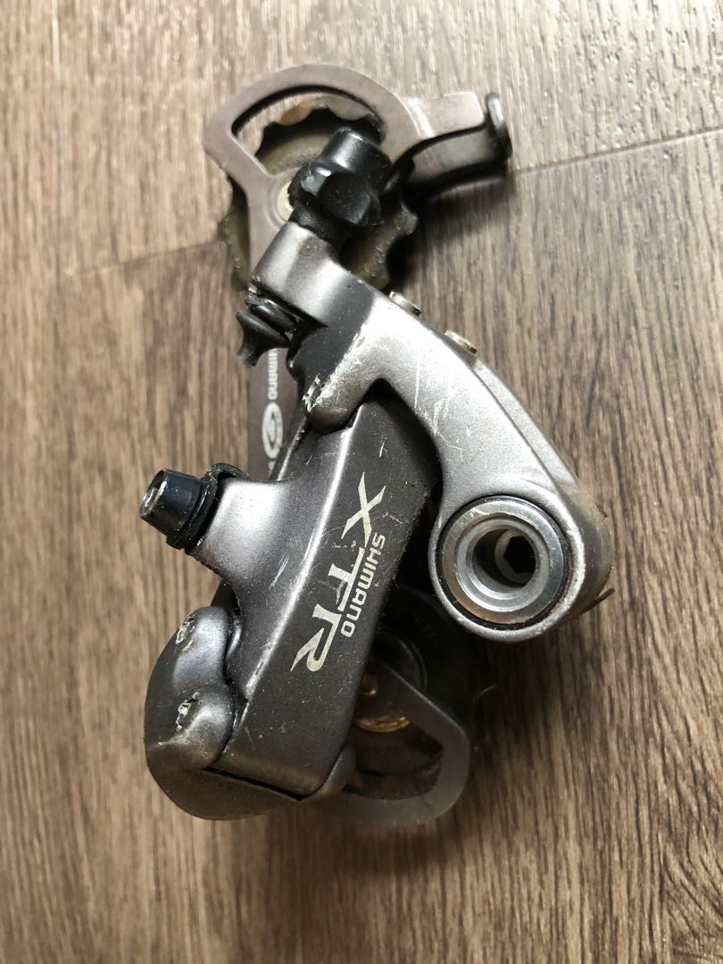 Dérailleur arrière cage longue 9 vitesses Shimano XTR RD-M952