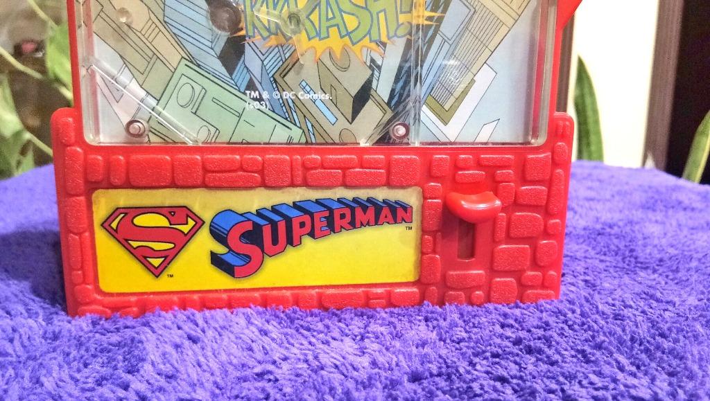 SUPERMAN PINBALL COIN BANK WITH LIGHTS AND SOUNDS, Hobbies & Toys ...