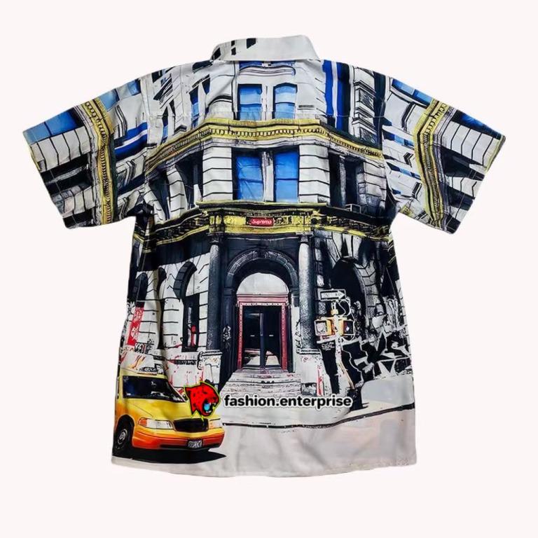 Supreme SS21 190 Bowery Rayon S/S Shirt, Men's Fashion, Tops