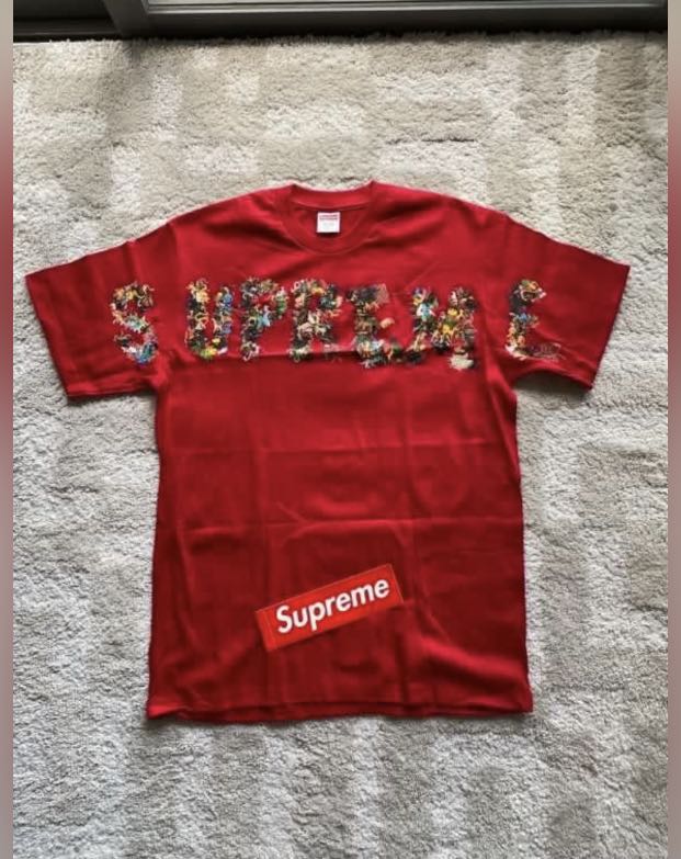 supreme tee red