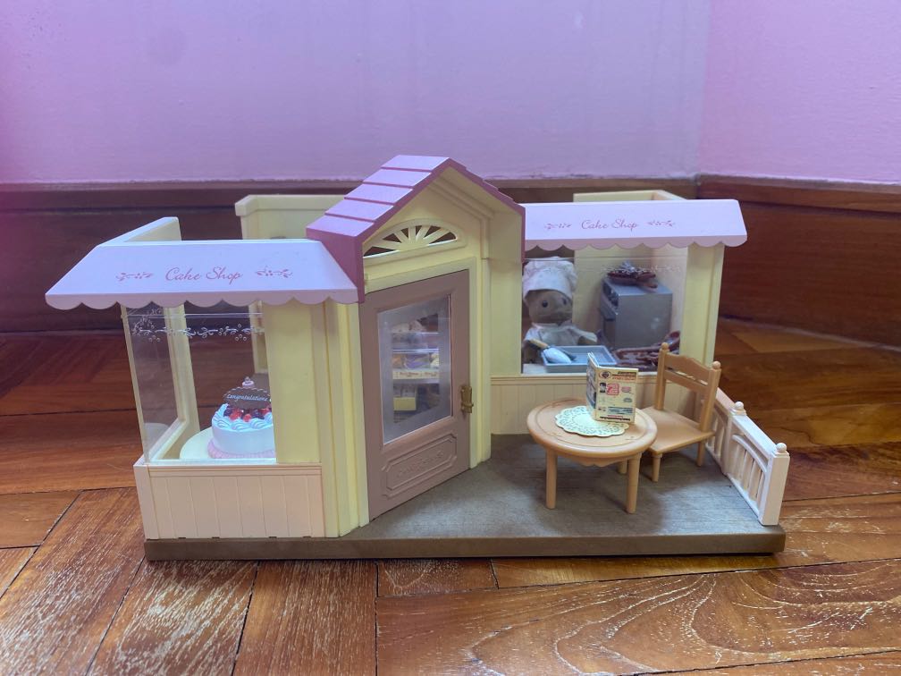 Sylvanian Family Cake Shop RARE collectible Hobbies Toys Toys Games on Carousell