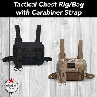 Tactical Chest Rig / Bag with Carabiner Strap