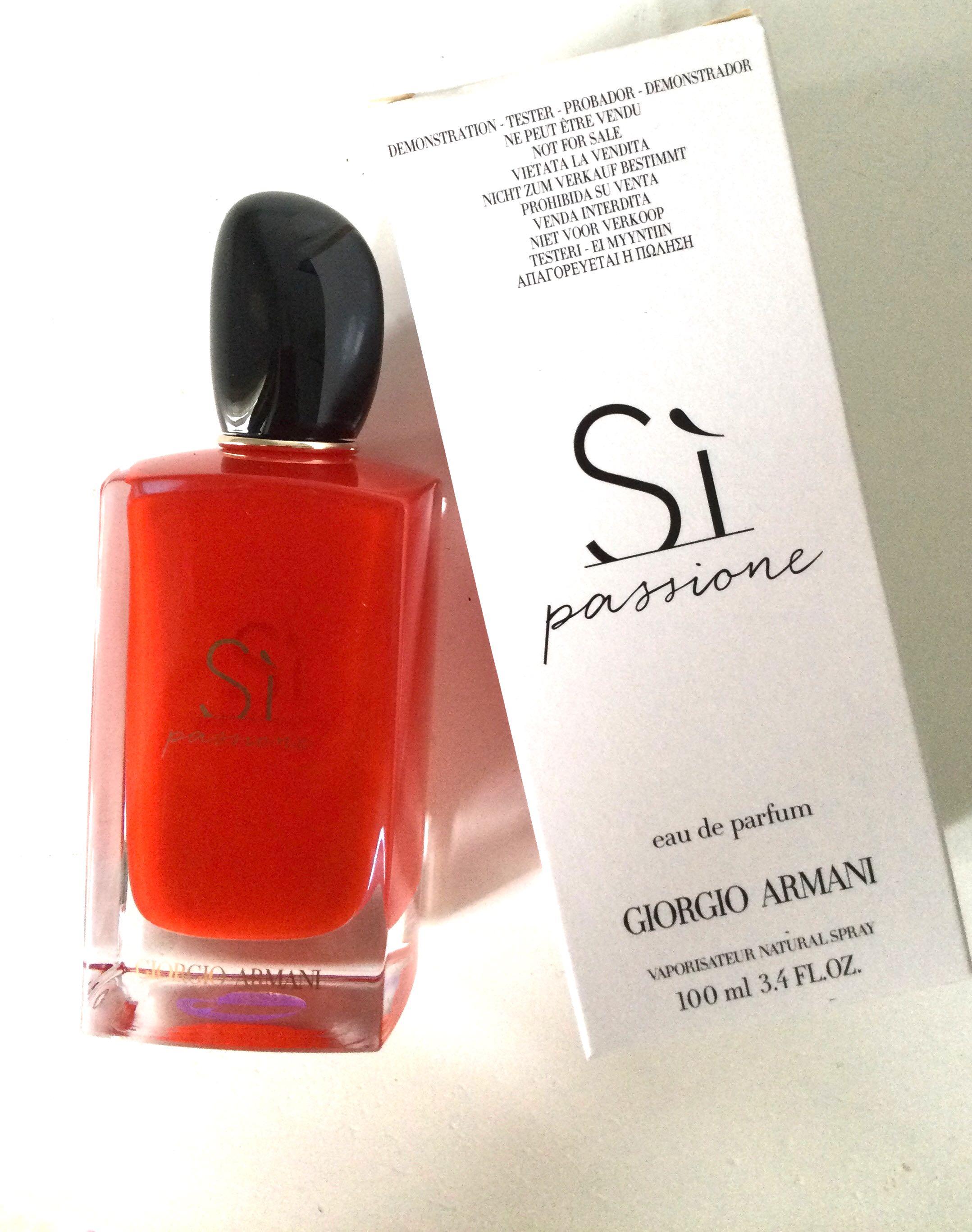 Armani si passione store 100 ml tester
