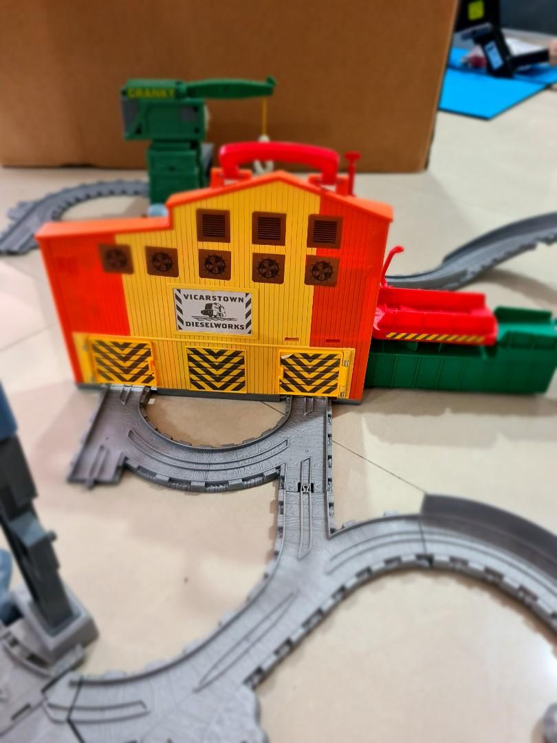 Thomas and friends top diesel works playset