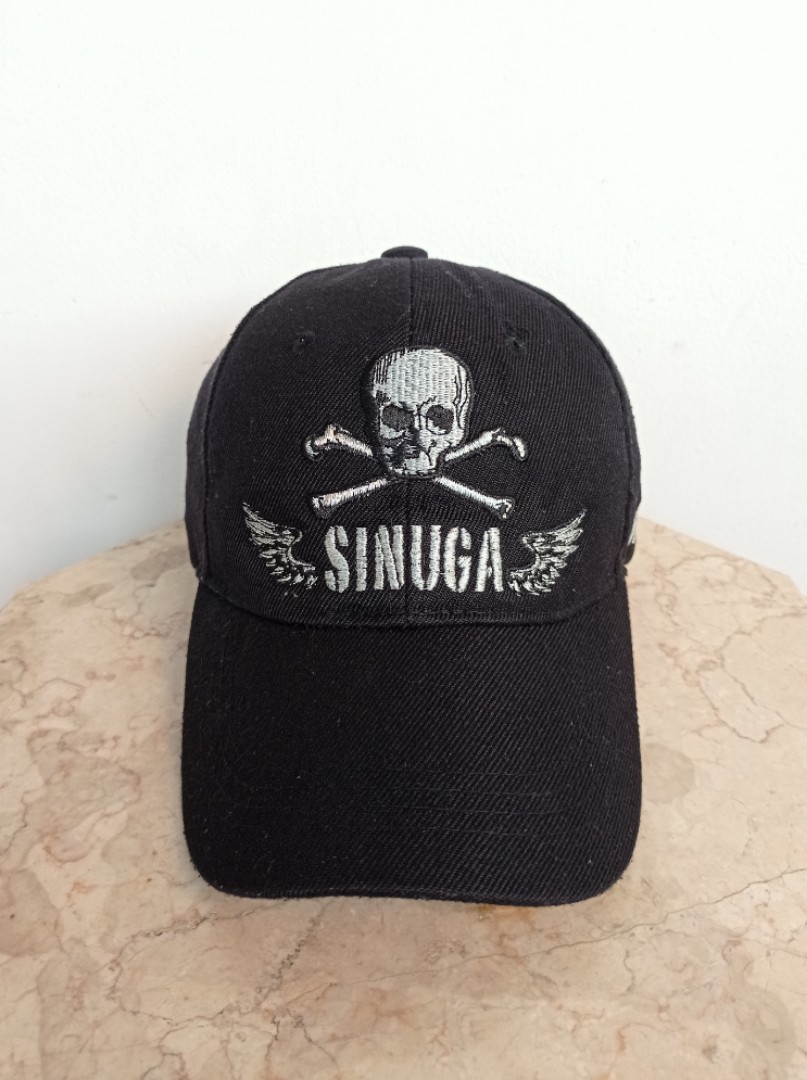Topi Strap SINUGA Skull Strap Cap 