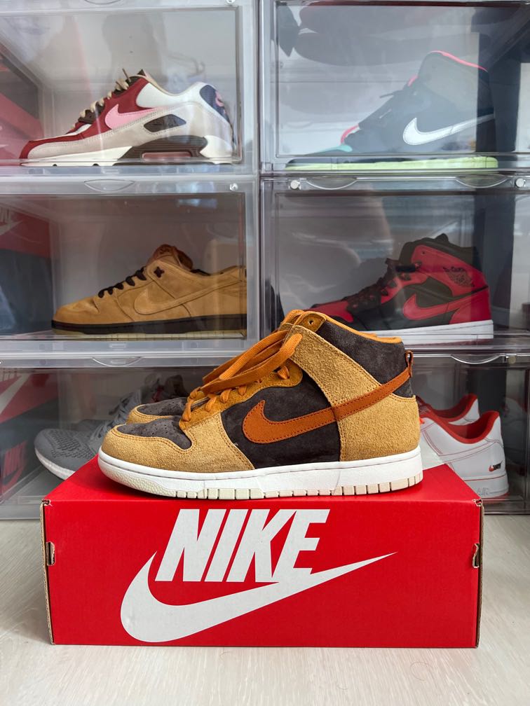 nike dunk high curry