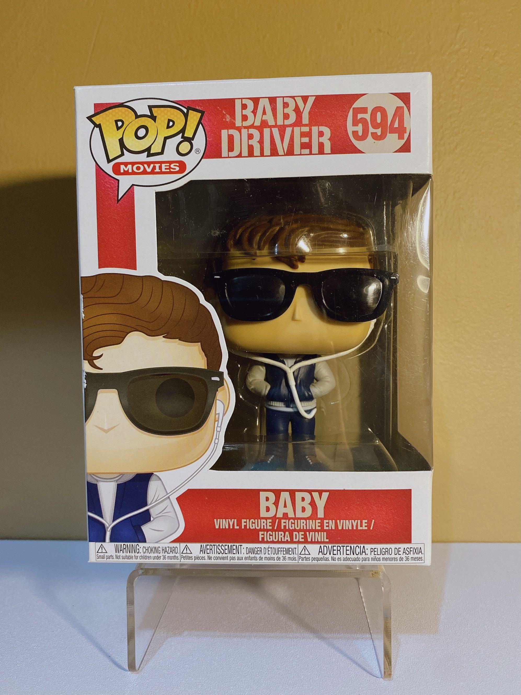 Vaulted Funko Pop Movies Baby Driver Vinyl Figure 594 Hobbies Toys Toys Games On Carousell