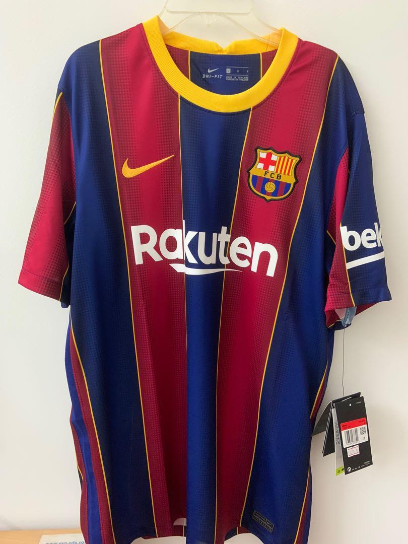 FC Barcelona 2020/21 MESSI 10 Away Jersey M Kit BNWT 2021 Rakuten Nike  CD4231-01