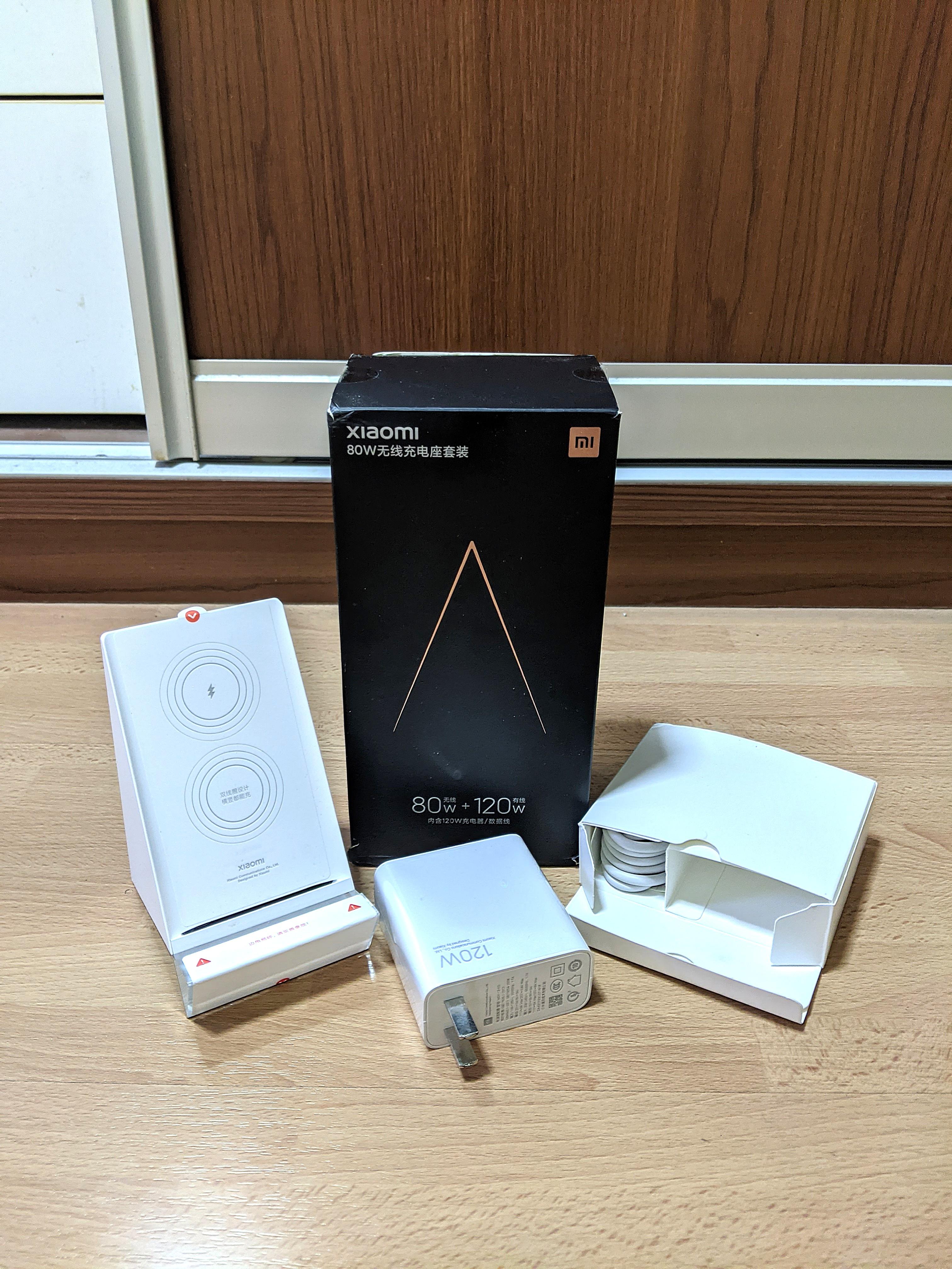 Xiaomi Mi Wireless Charging Stand Cargador Inalámbrico 80W