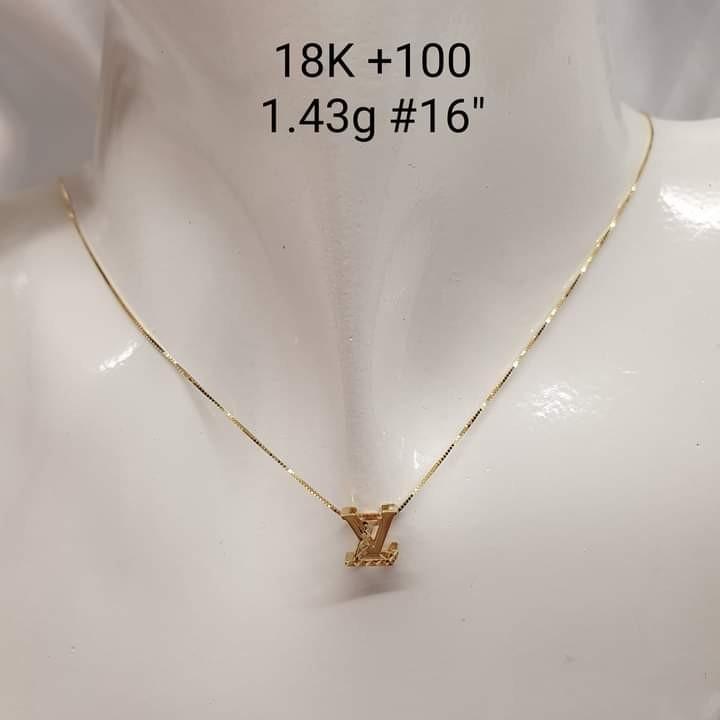 Unlistore PH |18K Saudi Gold Necklace with Pendant