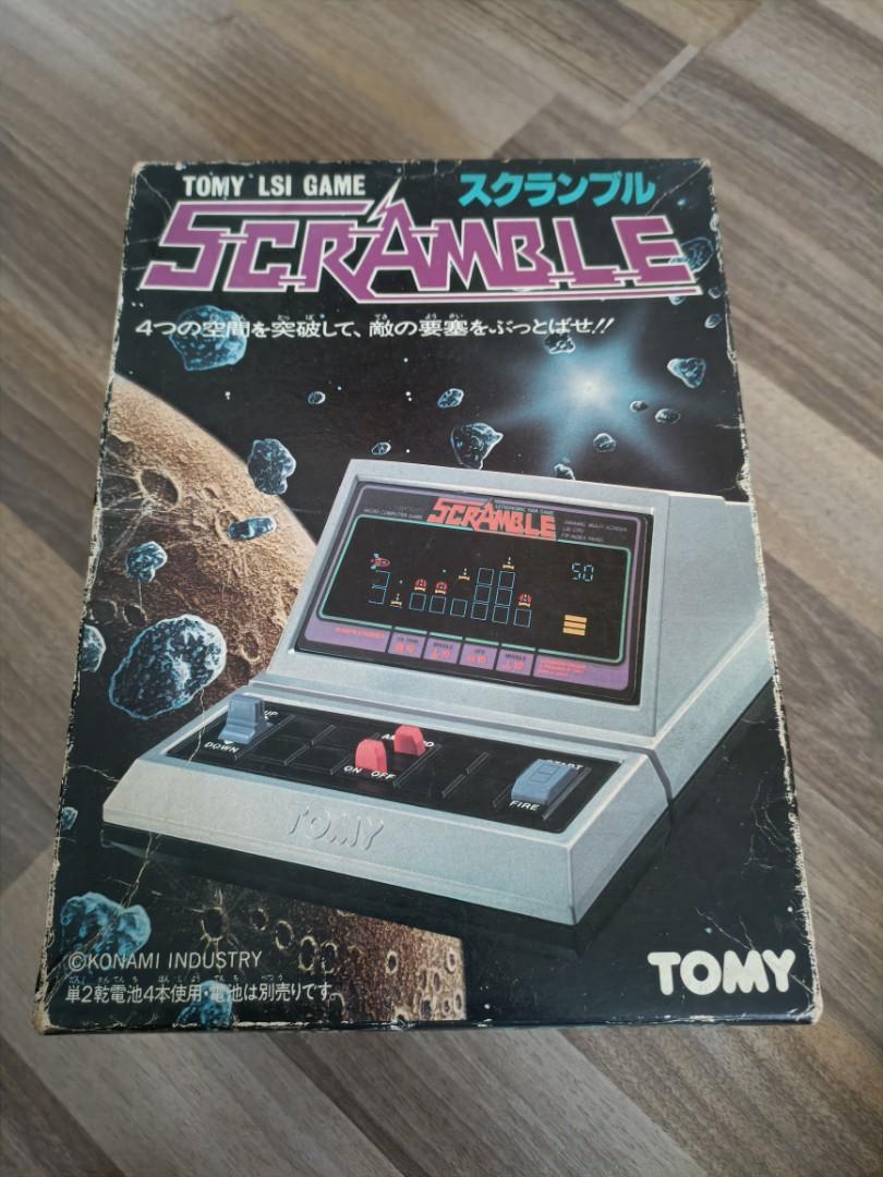 1982 Tomy LSI game Scramble, Hobbies & Toys, Memorabilia