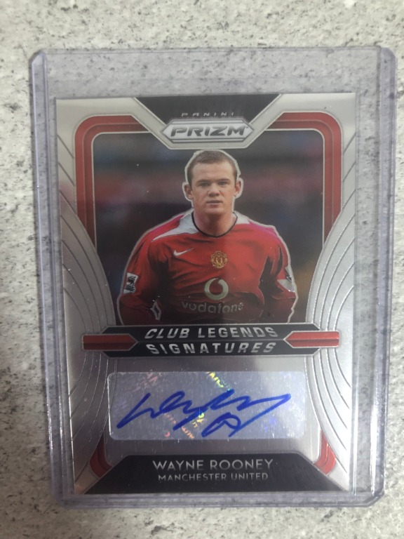 2020-21 Panini Prizm EPL Premier League Club Legends Signature 
