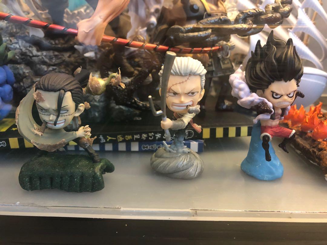 3in 1 Set Banpresto Adverge Motion Crocodile Smoker Luffy Gear4 One Piece 海贼王 航海王 食玩 克洛克达尔 老沙 鳄鱼 斯摩格 烟鬼 路飞 蛇人 Snakman On Carousell