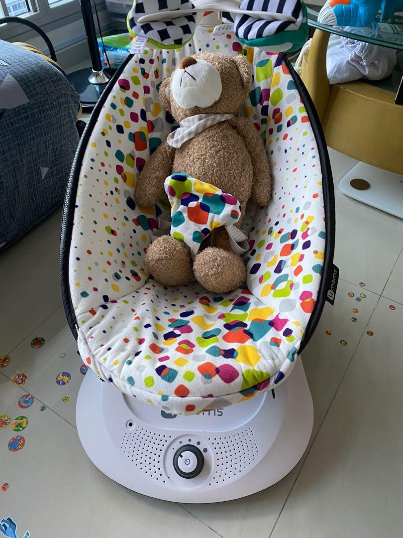 4moms Rockaroo Baby Bouncer Babies Kids Baby Nursery Kids Furniture Other Kids Furniture on Carousell
