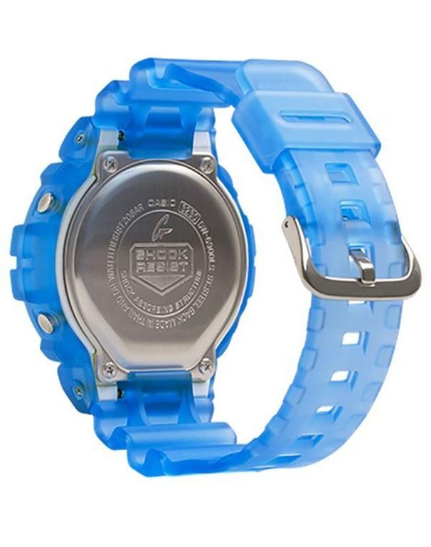 電子消費券 佐敦門市 現貨 100% 全新 Casio G-Shock DW-6900 DW-6900LS DW-6900LS-2 半透明 藍色 透藍  translucent 運動風 熱賣 人氣 超輕 一年保養